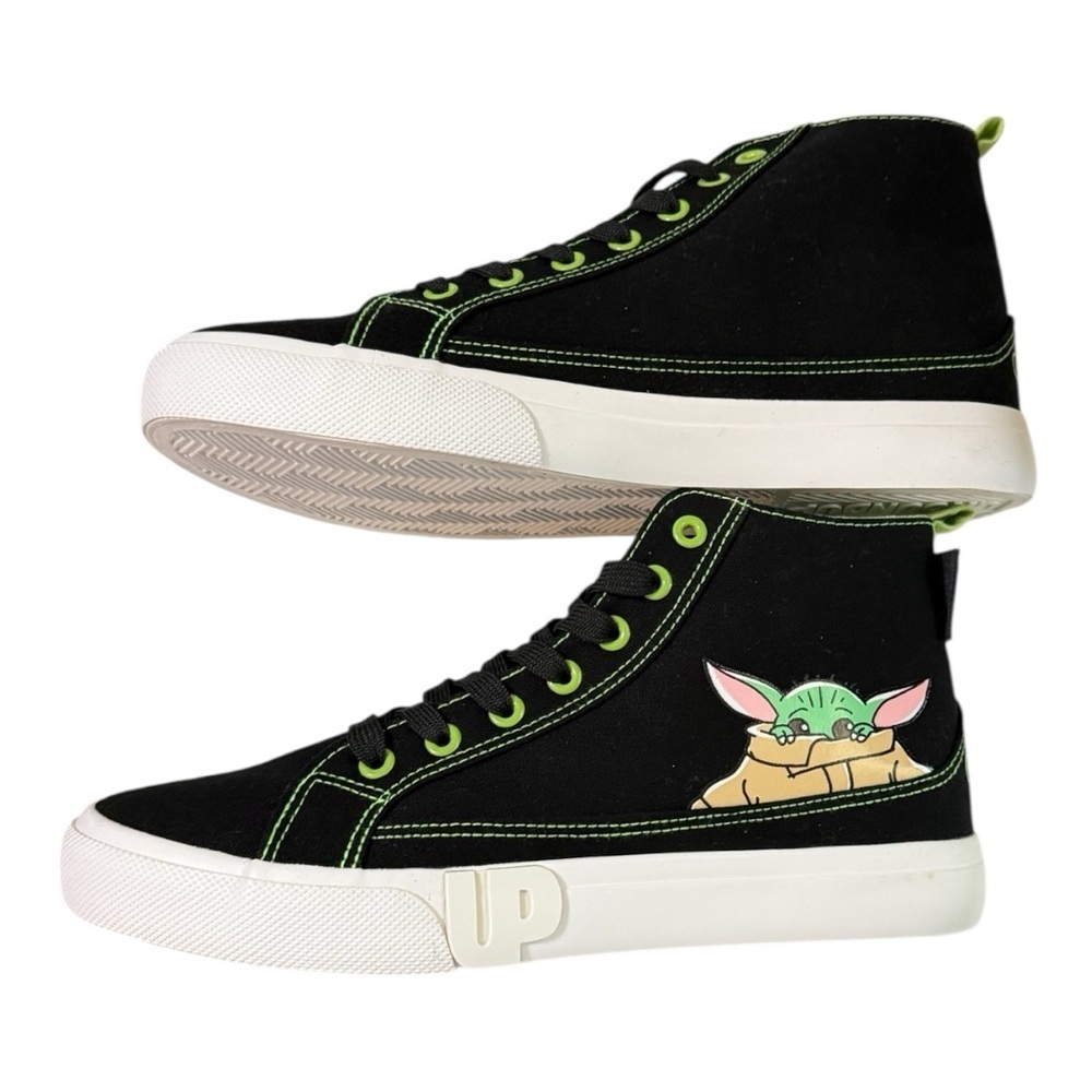 Star Wars Grogu High-Top Sneakers | Size 8 - Picture 3 of 6